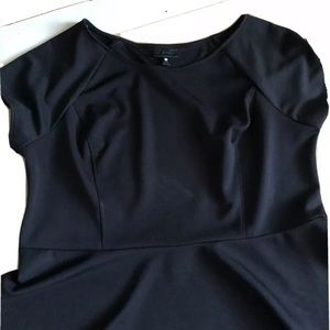 Worthington  Size 3x Black Peplum Career Blouse